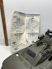 Vintage 1984 GI Joe Killer WHALE Hovercraft Vehicle 99% Complete w/ Manual