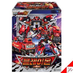 Metal Cardbot W Season3 BLAION + BLUE COP W Set Transformer Robot Car Toy 2025