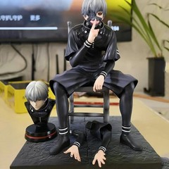 Tokyo Ghoul Kaneki Ken Sitting Figure PVC Anime Statue Collectible
