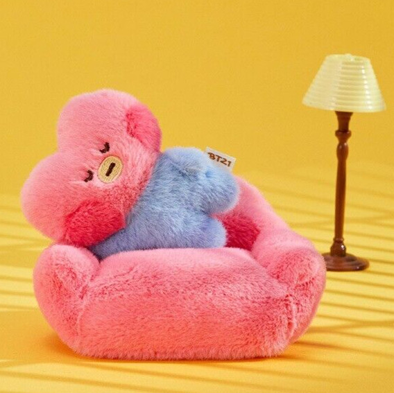 LINE FRIENDS BT21 mini minini Plush CHILL BREAK Polyester TATA etc. JAPAN NEW