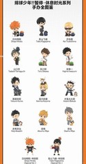 Haikyu!! Off-court Vibes Series Blind Box Confirmed Figure Gift Toys Authentic