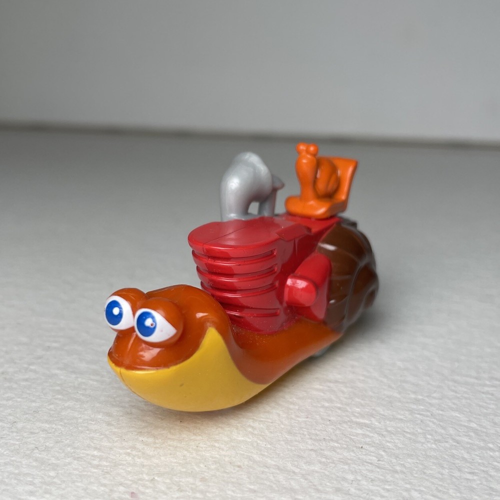 Dreamworks Animation Turbo Racing Snail Tractor Orange Racer Toy Figure
