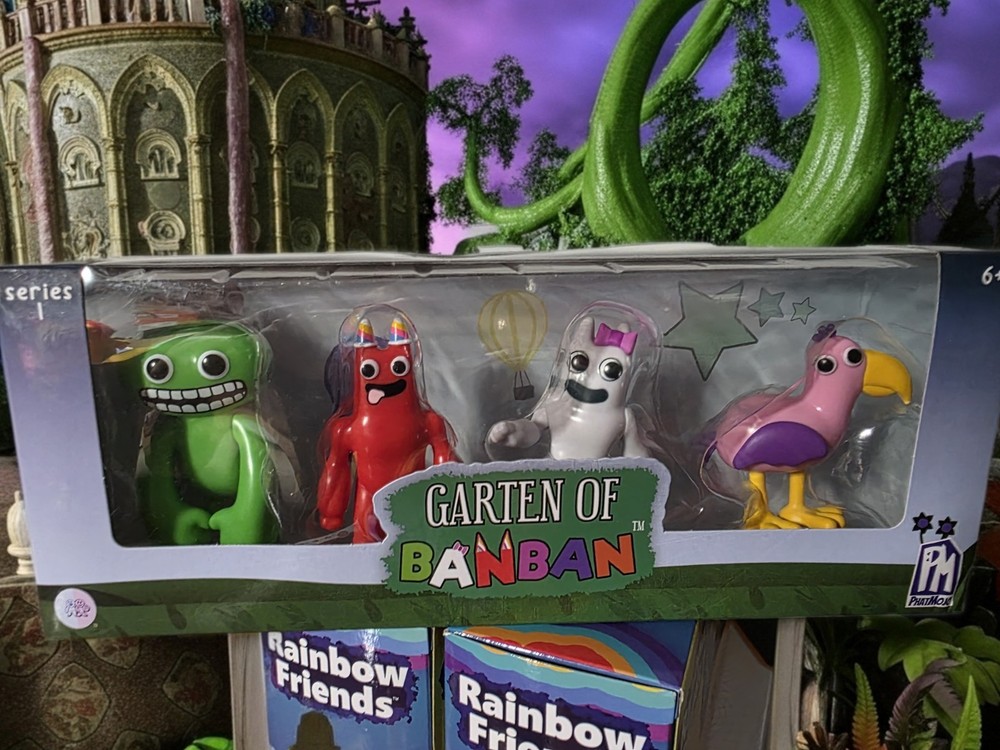 Garten of Banban Series 1 Figure 4-Pack by Phat Mojo New