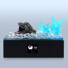 Godzilla -1.0 Box Tissue Case Figure Minus One Sea Ver. Japan 200x130x200mm NEW