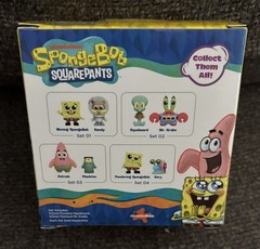 Nickelodeon SpongeBob SquarePants Flocked Figures Squidward Mr. Krabs Set 02 NIB