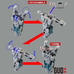 in stock! Filler Left Arm Cover Upgrade Kit For Magic Square MS-TOYS Bruticus