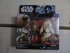 STAR WARS DELUXE HAN SOLO CHEWBACCA ROGUE ONE SAESEE TIIN OBI WAN LOT OF 5