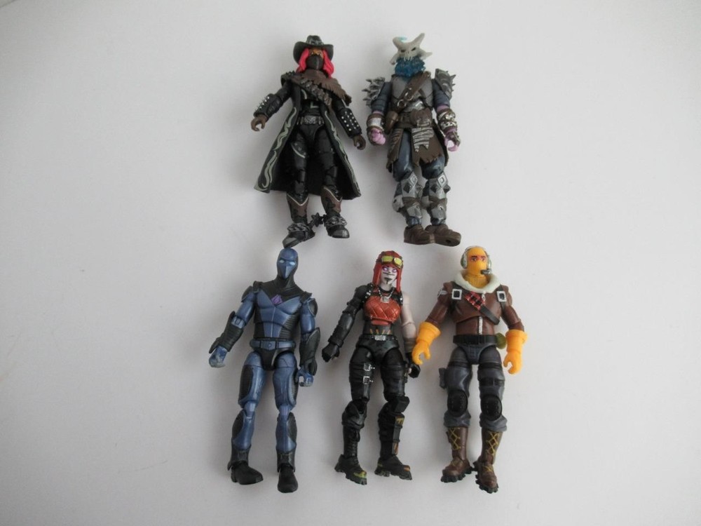 Epic Games 5 Fortnite Figures 4-5 Inches Tall
