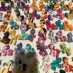My Little Pony / Miniature Pony LOT OF 6 Random Ponies Surprise Bag