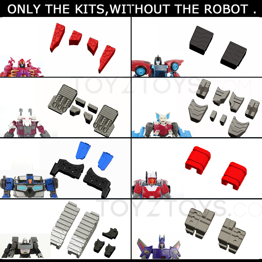 Shockwave Lab Leg Fill Upgrade For Legacy Pointblank Crankcase Bomb Buss Megatr.