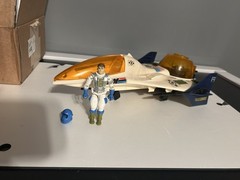 GI JOE 1987 Battle Force 2000 Vector Jet w/ Pilot Maverick