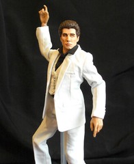 JOHN TRAVOLTA 1/6 Custom Figure SATURDAY NIGHT FEVER LP cd dvd era DOLL