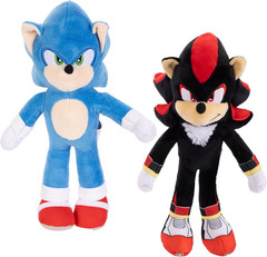 3 Movie Plush: & Shadow 9-Inch Stuffed Toy Figures – Officially Licensed 3 Movi