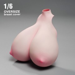 1:6 Pale Super Large Breast Bust Kits Cover Model Fit 12” Female PH Body Toy