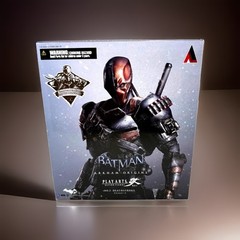 Play Arts Kai DC Exclusive Arkham Origins No. 2 Deathstroke NEW SEALED Figure