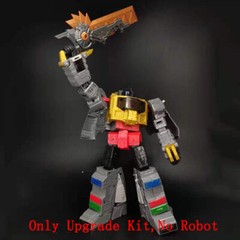 Transparent Neck Chest Upgrade Kit For SS86 Grimlock Weapon Sword Movable Hands