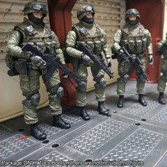 For DIY 3.75″ Joytoy Russian army Figure Accessory 1/18 Combat Boots Shoes Model