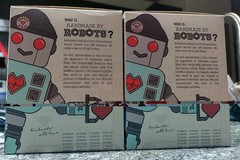 Back to the Future Marty Mcfly & Dr. Emmett Brown Handmade by Robots 144-145