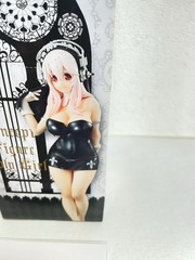 FuRyu Super Sonico Figure Holy Girl Black Ver Unopened Used DDP Japan Rare Anime
