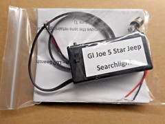Vintage GI Joe – Five Star Jeep – Searchlight LED Illumination Kit