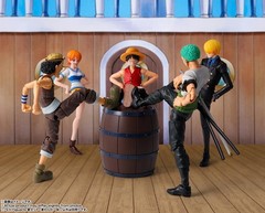 BAS69801: Party Set – The Straw Hat Crew – “One Piece”, S.H. Figuarts