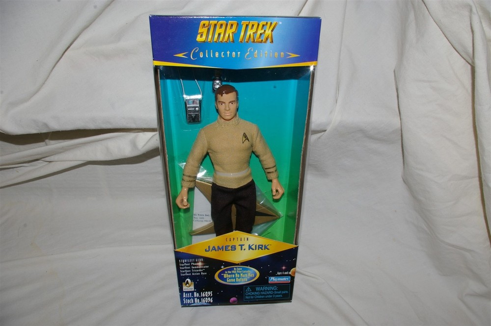 Playmates Star Trek Captain James T. Kirk 9″ Action Figure Collector Edition NEW
