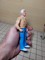 The A-Team VTG 1983 Action Figure Lot: Captain Murdock and Hannibal Loose Nice!