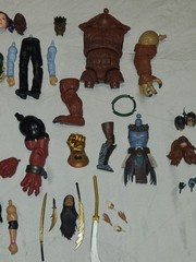 Action Figure Parts And Accessories Lot