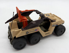 1988 GI Joe Desert Fox 6WD Jeep Vehicle, w/ One Missile (READ DESCRIPTION)