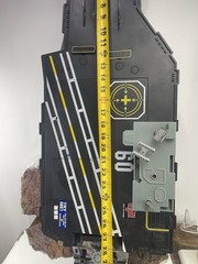 2001 Hasbro GI Joe USS Saratoga Motorized Aircraft Carrier Sounds Tested Working