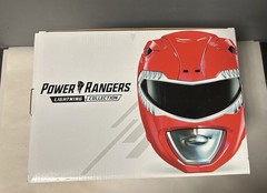 Hasbro Mighty Morphin Power Rangers Lightning Collection Red Ranger Helmet NEW