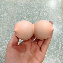 1/6 Normal Skin Large Size Breast Cover Replacement Model For 12” Female Body