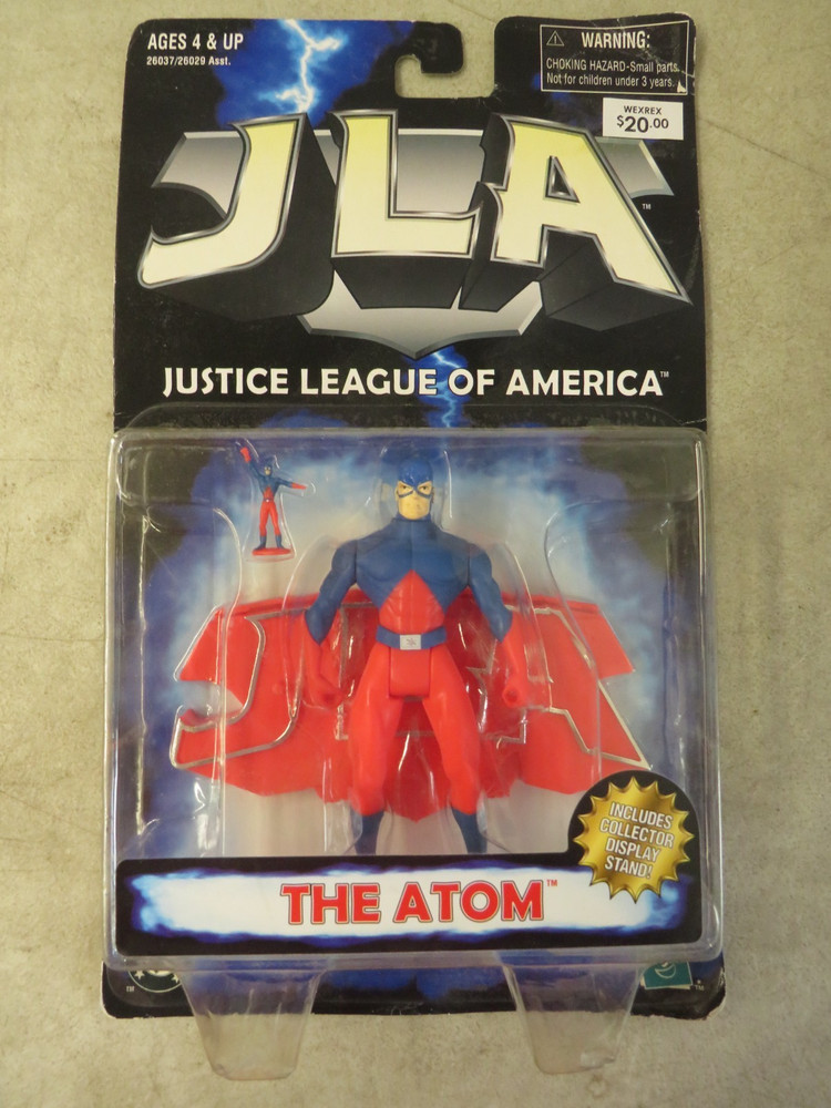 1999 DC JLA Justice League Of America The Atom 4.5″ Figure Hasbro MOC