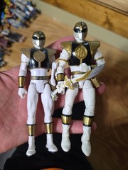 Power Ranger Lightning Collection Mighty Morphin White RANGER NIB & 3 LOOSE