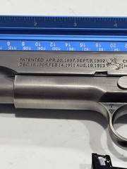 1:1 Colt 1911a Toy Gun Nonfiring Us Army All Metal Extremely Rare 2lbs Pistol