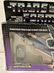 Transformers G1 DIRGE Complete w/ Insert and CUT BOX – WRONG SPECS (READ!)