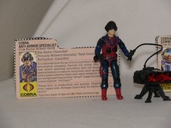 VINTAGE HASBRO G.I. JOE COBRA ARMOR AMBUSH WITH GRUNT, SCRAP-IRON AND TELE-VIPER