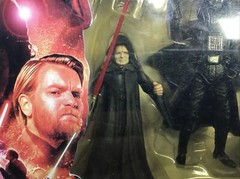 Star Wars ROTS Figure Commemorative Emperor Palpatine,Darth Vader,Count Dooku