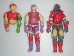 Cobra La Team Golobulus Royal Guard 1987 G.I. GI Joe Figure Set 3.75 ARAH Lot
