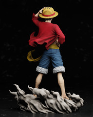 One piece Luffy/3d Figure 25cm Professional Hand Painted