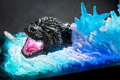 Godzilla -1.0 Box Tissue Case Figure Minus One Sea Ver. Japan 200x130x200mm NEW