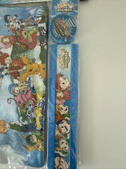 NEW IN PACKAGE DIGIMON 4 PIECE STATIONARY STUDY KIT, PENCILS, BAG, ERASER – NEW