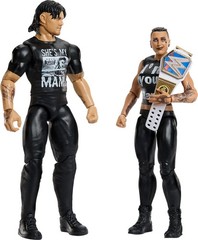 Please Read!! WWE Main Event Showdown Dominik Mysterio & Rhea Ripley 2 pack