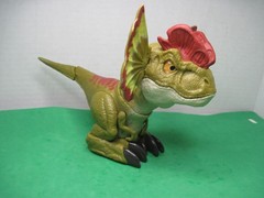 Jurassic World Rowdy Roars Dilophosaurus Mechanical Dinosaur Toy