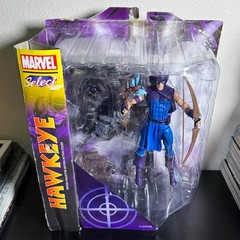 Marvel Classic Hawkeye 7″ Action Figure + Wasp Diamond Select 2014 (See notes)