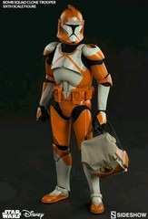 Star Wars Sideshow TCW Bomb Squad Clone Ordinance Specialist 1/6 Scale Figure