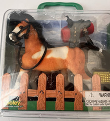 Boley Derby Stable Flocked Pony Carry Case Boley Brand (2002) New In Box