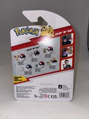 Pokemon Jazwares Clip ‘N ‘ Go Fennenin 2″ & Poke Ball Action Battle Figure