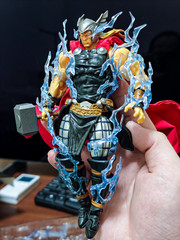 New Ac Factory Toys Thor Thunder God Marvel Anime Action Figure Figurine Kaiyodo