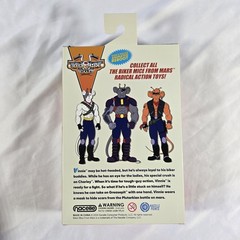 Biker Mice From Mars THROTTLE w Sprocket Launcher Hotdog Nacelle Figure 2024 New